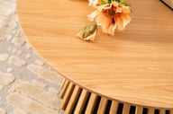 Pikkukuva: Metz sohvapöytä pyöreä 78cm, natural tammi