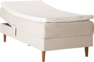 Pikkukuva: Unelle 500 Viscolux moottorisänky 5-vyöh. visco 80x200cm hard, fano 03 luonnonvalk. sis. tammijalat (sis. memory pp soft)