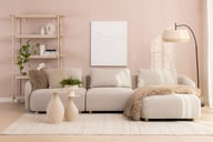 Pikkukuva: Boulevard jättidivaani, oikea, beige