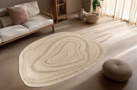 Pikkukuva: Batucci Livorno oval matto 160x230 701 beige