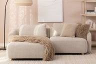 Pikkukuva: Boulevard pikkudivaani (käännettävä kätisyys), beige