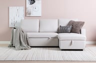 Pikkukuva: Stanley vuodedivaanisohva, beige (vaihdettava kätisyys)