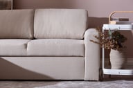 Pikkukuva: Ingrid 3-istuttava vuodedivaanisohva beige (ei sis. vuodevaatelaatikkoa)