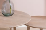 Pikkukuva: Ekholm sohvapöytä pyöreä 75cm, nordic tammi