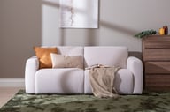 Pikkukuva: Basel 2-istuttava sohva (KN+B+KN, 192cm) Austin 02 beige