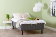 Pikkukuva: Unelle 300 runkopatja pocket 5-vyöh. hard 120x200cm, Fano 93 tummanharmaa, sis. jalat 60032mu