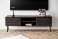 Pikkukuva: House Nordic Kyoto tv-taso 150x40, smoked tammiviilu / mustat jalat
