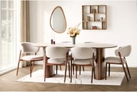 Pikkukuva: House Nordic matto, puuvilla, beige/ruskea, 160x230 cm