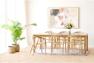 Pikkukuva: House Nordic matto, luonnonvalkoinen/beige/sininen, 200x300 cm