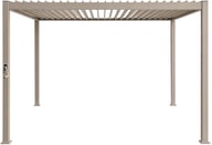 Pikkukuva: Nordic paviljonki 3x4m säleikkökatolla, khaki