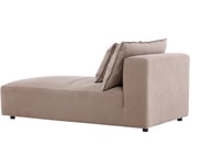 Pikkukuva: Malö daybed tummanruskea/pellava
