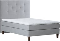 Pikkukuva: Moon Bronze jenkkisänky 140x200 + Moon Bronze petauspatja + Moon Silver pääty, vaaleanharmaa