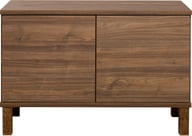 Pikkukuva: Sata kaappi nro 7. 92cm ruskea, kantikas jalka