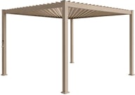 Pikkukuva: Nordic paviljonki 3x4m säleikkökatolla, khaki