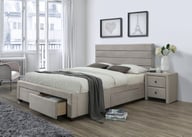 Pikkukuva: Emilia sängynrunko 160x200 säilytyslaatikoilla, beige