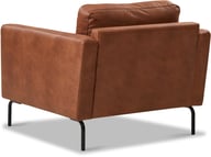 Pikkukuva: Ede nojatuoli ruskea Kentucky-kangas