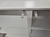 Pikkukuva: Usva senkki valkoinen Leveys 150cm syvyys 40cm korkeus 81cm