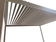 Pikkukuva: Nordic paviljonki 3x4m säleikkökatolla, khaki