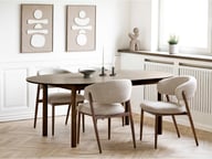Pikkukuva: House Nordic kohokuvioitu taulu, ruskea/beige, nro 1, 50x70 cm