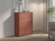 Pikkukuva: Kajo lipasto 4-ltk leveä terracotta