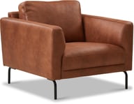 Pikkukuva: Ede nojatuoli ruskea Kentucky-kangas