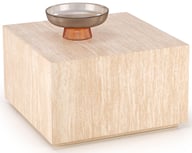 Pikkukuva: Pulse sohvapöytä 60x60x36cm, travertine