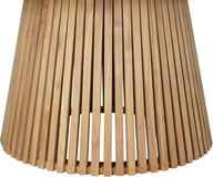 Deco ruokapöytä pyöreä 150cm natural tiikki: Tyylikäs pyöreä ruokapöytä ulos, 150 cm, luonnon tiikki. Sopii täydellisesti terassille tai puutarhaan ulkoilmaelämän nauttimiseen.