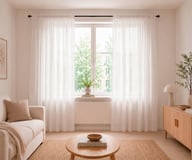 Pikkukuva: Ihanin Ilo valoverho 140x280cm beige