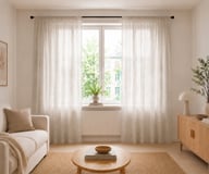 Pikkukuva: Ihanin Ilo valoverho 140x280cm greige
