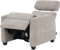 Pikkukuva: Zero Ergo Motor recliner-lepotuoli, Cloud 09 ruskea / wenge jalka