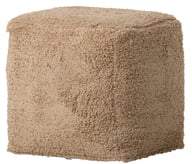 Ruis rahi 48x48x47 cm, beige: Tyylikäs beige rahi, 40x40x40 cm, täydellinen lisä olohuoneen sisustukseen. Monikäyttöinen, mukava istuin tai jalkatuki, helposti yhdistettävissä sohviin ja nojatuoleihin.