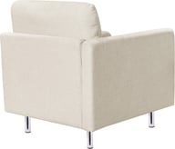 Lotti sohvan päätyosa (vasen) beige: Tyylikäs beige kulmasohva, joka sopii olohuoneeseen. Mukava ja modulaarinen malli, joka tuo lämpöä ja tyyliä sisustukseen.