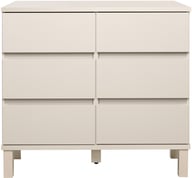 Pikkukuva: Sata lipasto nro 21. 92cm 6-ltk greige, kantikas jalka