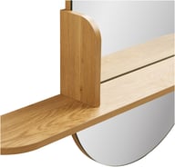 Pikkukuva: House Nordic Barco peili hyllylaudalla 92x15x94,5cm