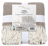 Pikkukuva: Tova torkkupeitto 130x170 cm ruskea