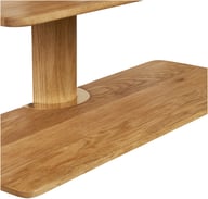 Pikkukuva: House Nordic seinähylly, 3 hyllyä, tammi, 55x22x55,5 cm