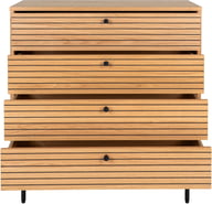 Pikkukuva: House Nordic Kyoto lipasto 80x40x85, natural tammiviilu / mustat jalat