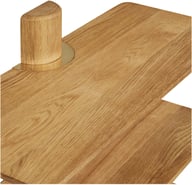 Pikkukuva: House Nordic seinähylly, 3 hyllyä, tammi, 55x22x55,5 cm