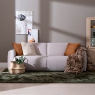 Pikkukuva: Basel 3-istuttava sohva (220cm) Austin 02 beige