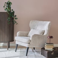 Pikkukuva: Papillon nojatuoli, Urban 3402 beige, musta puujalka