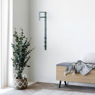 Pikkukuva: House Nordic Trento vaateteline 82 cm, metallinen, vihreä