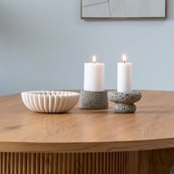 Pikkukuva: House Nordic kulho, polyresiini, beige, pyöreä 20x6,5 cm