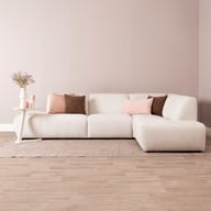 Pikkukuva: Basel avokulmasohva kahdella avopäädyllä, vasen, Cloud 02 beige
