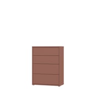 Pikkukuva: Kajo lipasto 4-ltk leveä terracotta