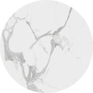 Pikkukuva: Luna sarjapöydät, valkoinen marmori / musta