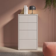 Pikkukuva: Kajo lipasto 4-ltk, kapea, hiekka