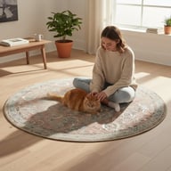 Pikkukuva: Arene matto pyöreä 160cm