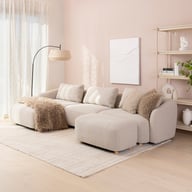 Pikkukuva: Boulevard u-kulmasohva, beige
