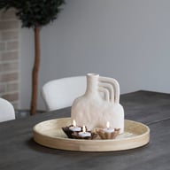 Pikkukuva: House Nordic tarjoilualunen, bambu/capiz 40cm