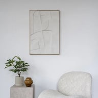 Pikkukuva: House Nordic Madeline canvas-taulu nro 2, 60x90cm valkoinen